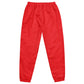 Red Unisex track pants