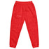 Red Unisex track pants - Black / XS