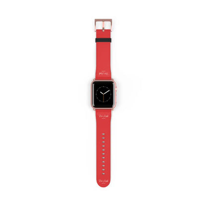 Red Watch Band - 38 - 41 mm / Rose Gold Matte - Accessories