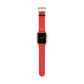 Red Watch Band - 42 - 45 mm / Gold Matte - Accessories