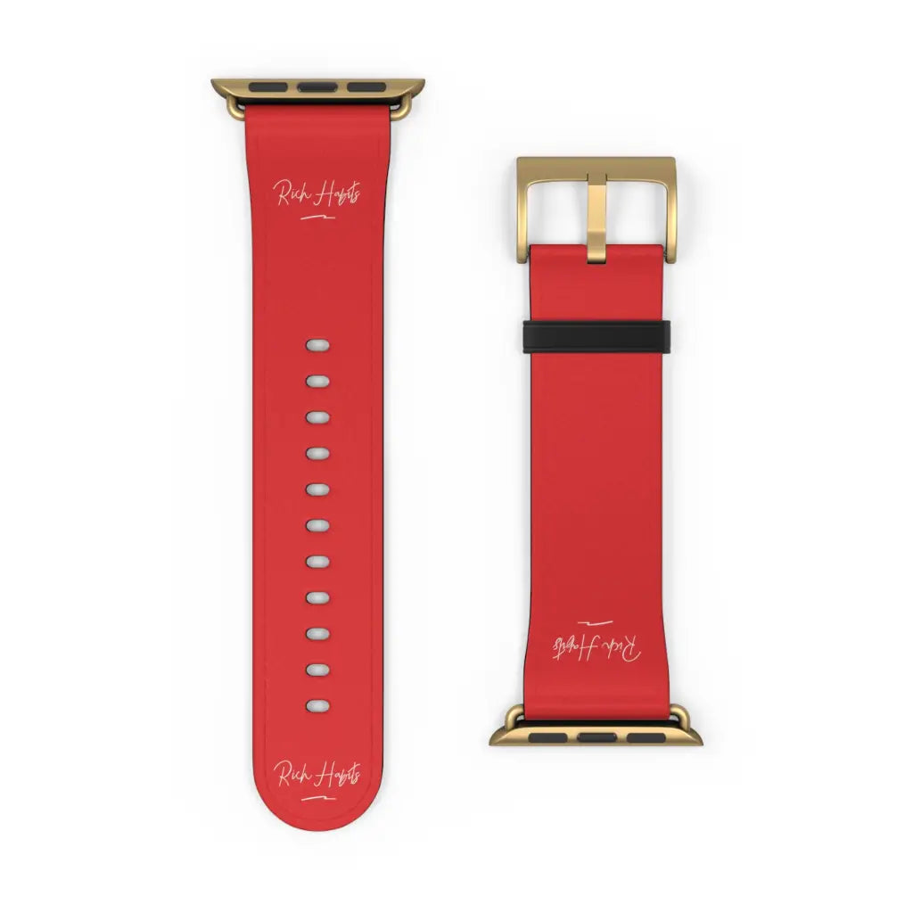 Red Watch Band - Accessories