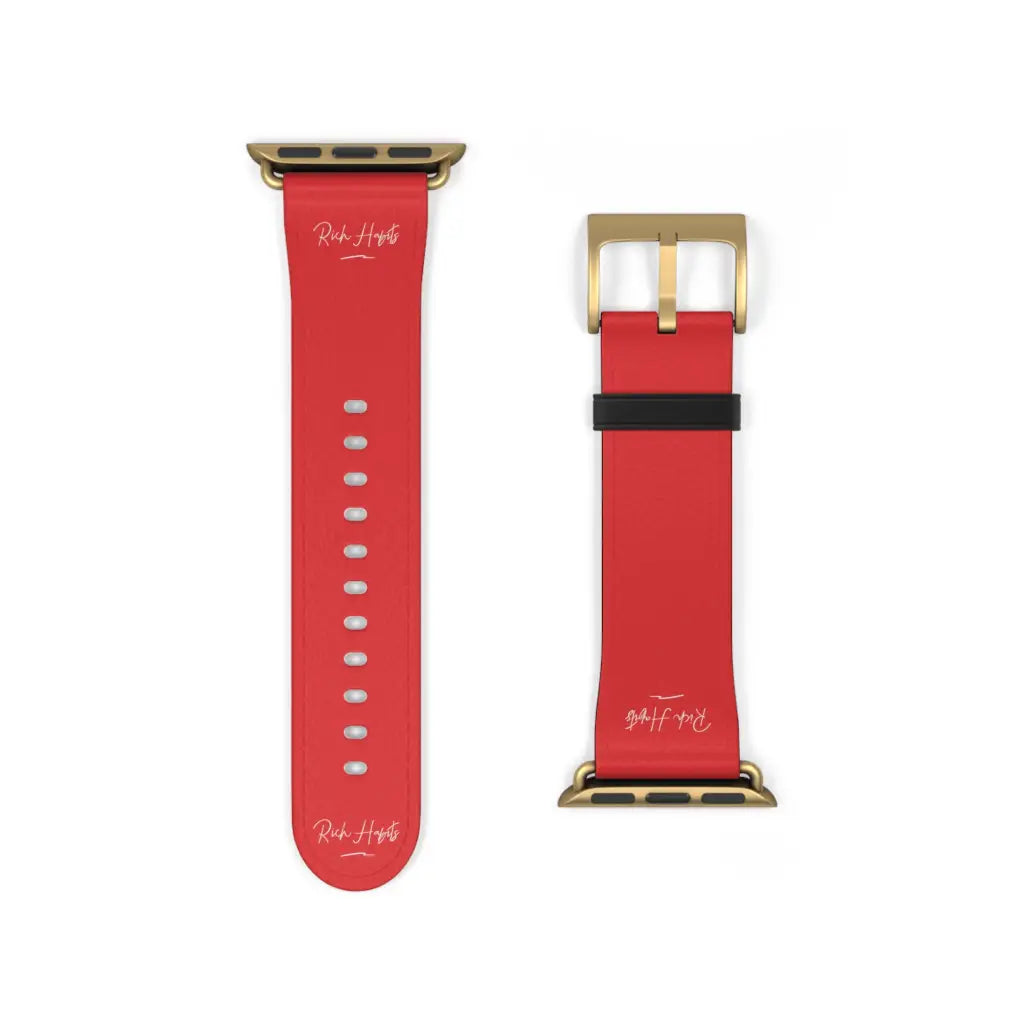 Red Watch Band - Accessories