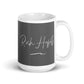 White glossy mug - 15 oz