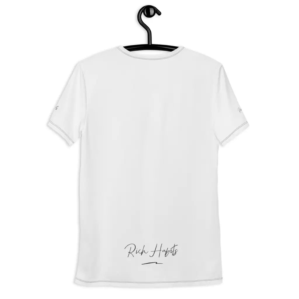 White Men’s Athletic T-shirt