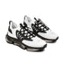 White Men’s Mesh Sneakers - Black sole / US 5 - Shoes