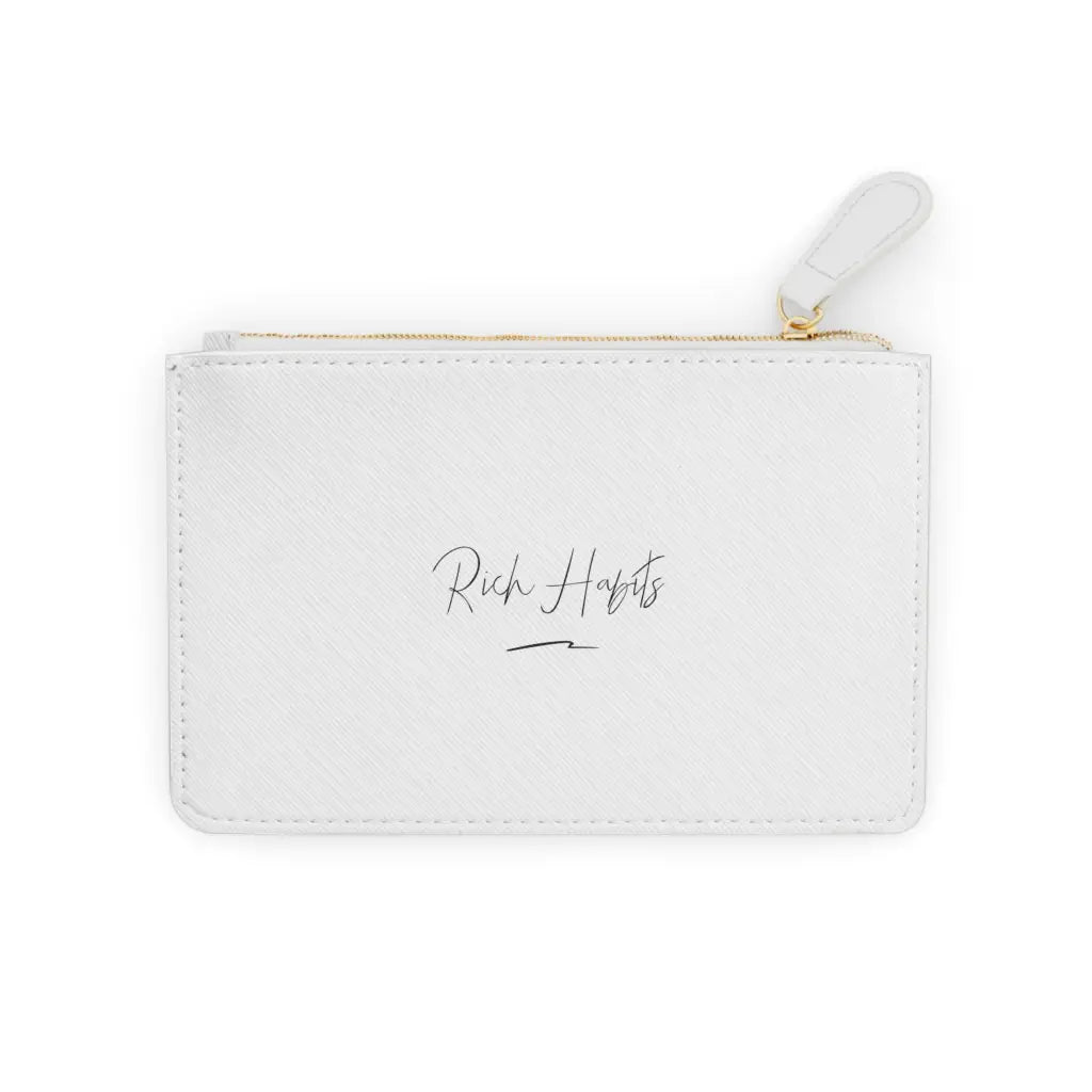 White Mini Clutch Bag - 6.3” x 4” / Bags