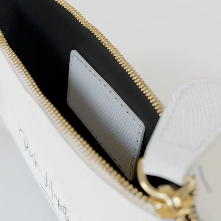 White Mini Clutch Bag - 6.3” x 4” / Bags