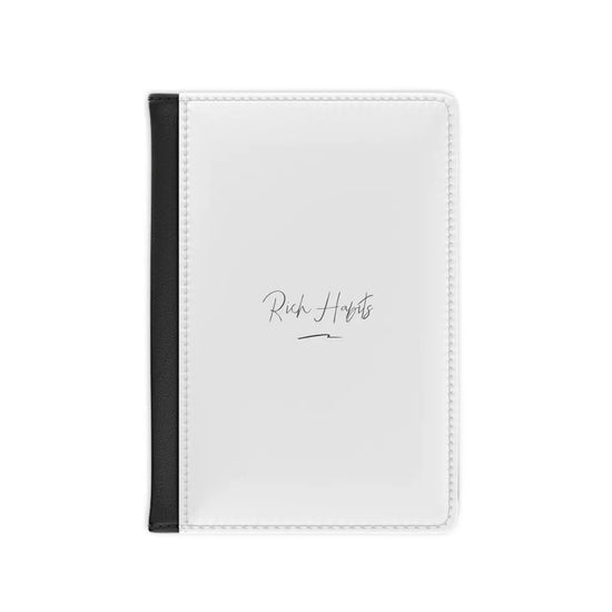 White Passport Cover - 3.9 x 5.8 / Black - Accessories