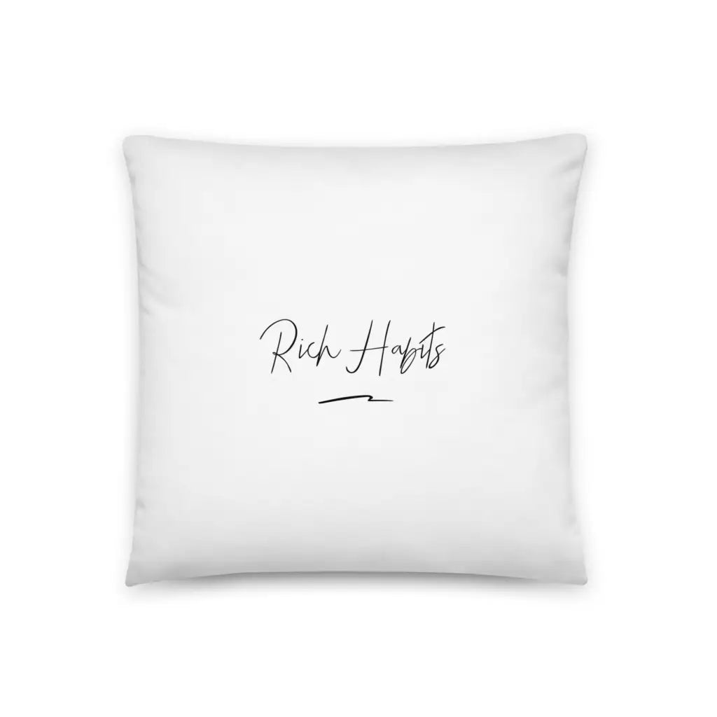 White Pillow - 18″×18″