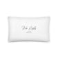 White Pillow - 20″×12″