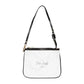 White Small Shoulder Bag - 10 × 8 / Black - Bags