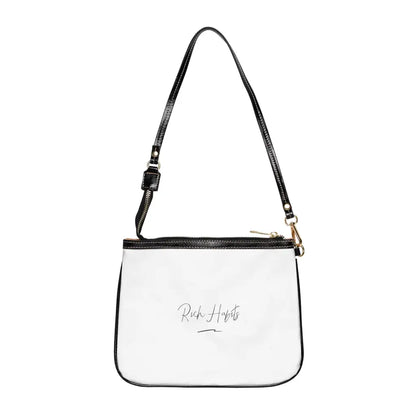 White Small Shoulder Bag - 10 × 8 / Black - Bags