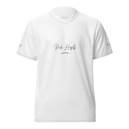 White Sports Jersey - 2XS