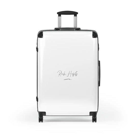 White Suitcase - Large / Black - Bags