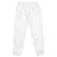 White Unisex track pants