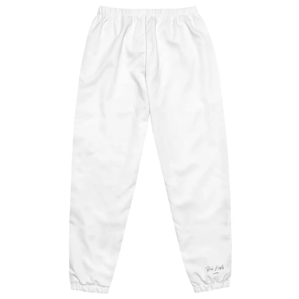 White Unisex track pants