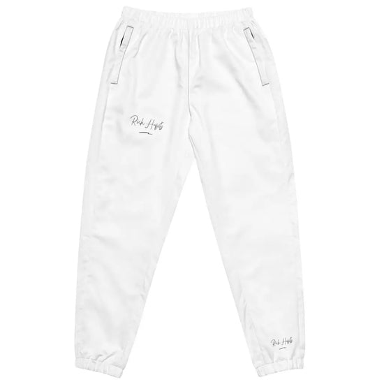 White Unisex track pants - Black / XS