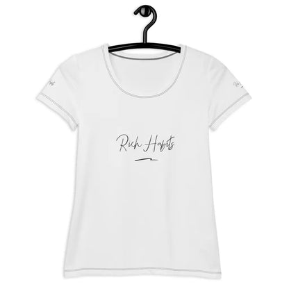 White Women’s Athletic T-shirt - XS