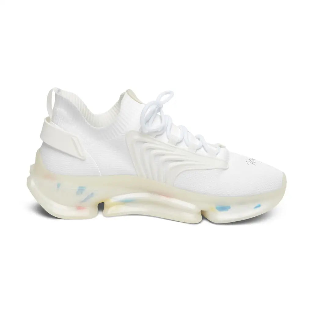 White Women’s Mesh Sneakers - Shoes