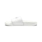 White Youth PU Slide Sandals - Shoes