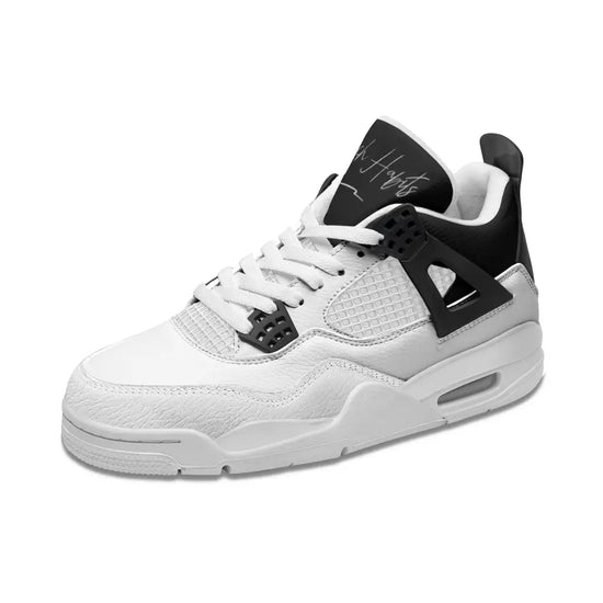 RH4 White/Black Fashion Sneakers - 4 Men / 5.5 Women - Shoes