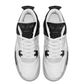 RH4 White/Black Fashion Sneakers - Shoes