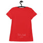 Red Women’s Athletic T-shirt