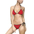 Red Women’s Bikini Swimsuit - S / Black - All Over Prints