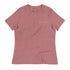 Women’s Relaxed T-Shirt - Heather Mauve / S