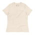 Women’s Relaxed T-Shirt - Heather Prism Natural / S