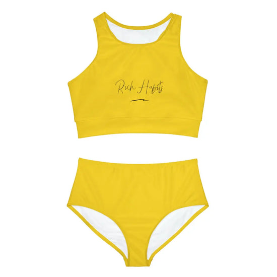 Yellow Bikini Set - XS - All Over Prints