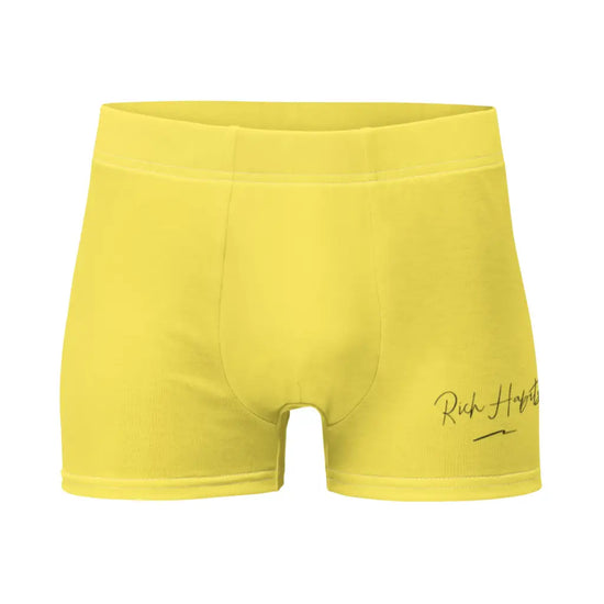 Yellow Boxer Briefs - XS