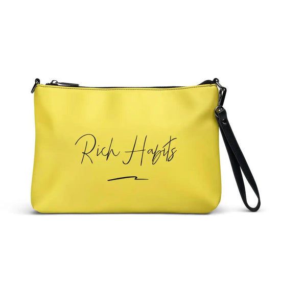 Yellow Crossbody bag - Black