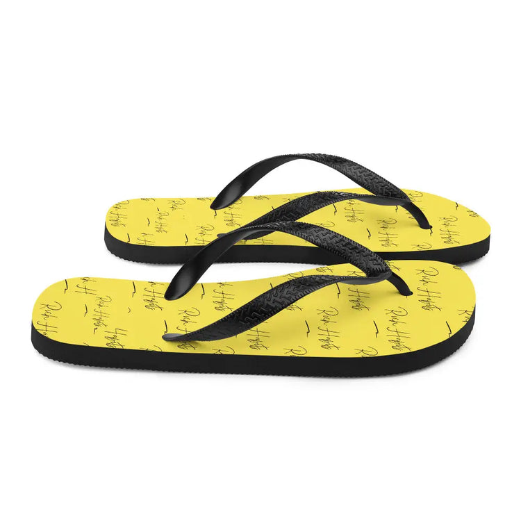 Yellow Flip-Flops