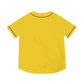 Yellow Men’s Baseball Jersey - All Over Prints