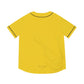 Yellow Men’s Baseball Jersey - All Over Prints