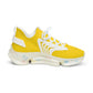 Yellow Men’s Mesh Sneakers - Shoes