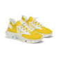 Yellow Men’s Mesh Sneakers - White sole / US 5 - Shoes