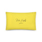 Yellow Pillow - 20″×12″