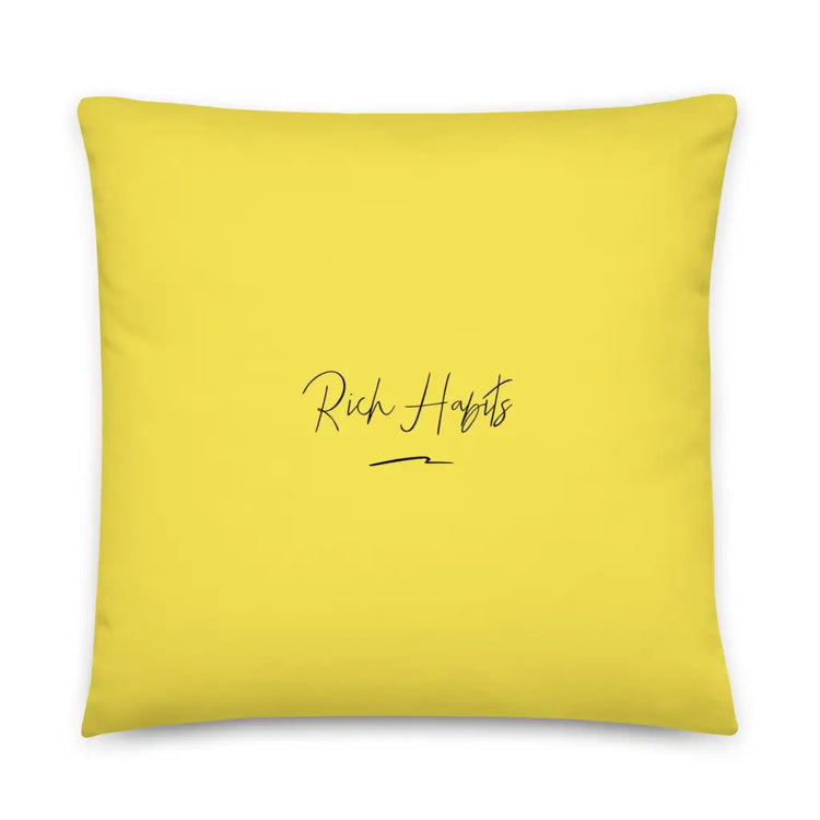 Yellow Pillow