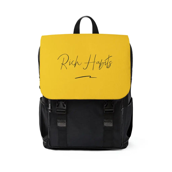 Yellow Shoulder Backpack - One size - Bags