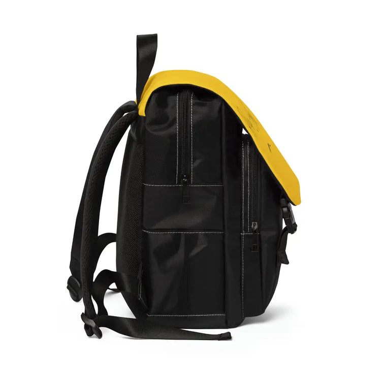 Yellow Shoulder Backpack - One size - Bags