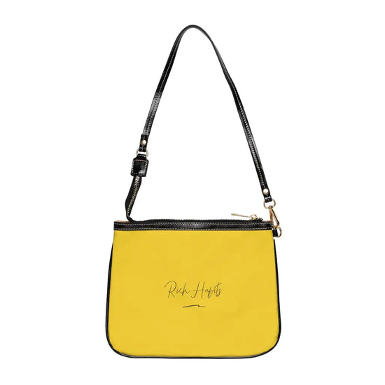 Yellow Small Shoulder Bag - 10 × 8 / Black - Bags