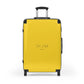 Yellow Suitcase - Large / Black - Bags