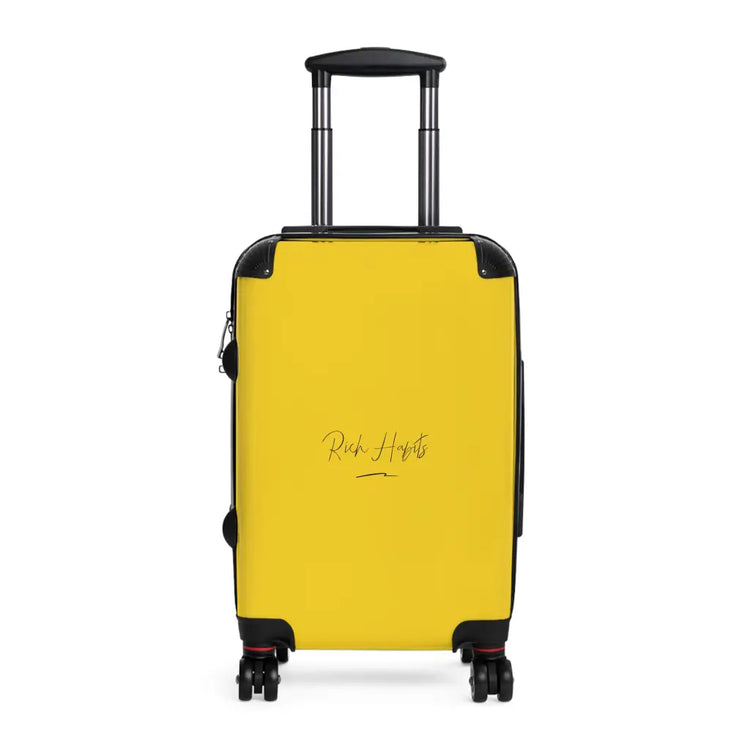 Yellow Suitcase - Small / Black - Bags