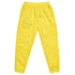 Yellow Unisex track pants - Black / XS