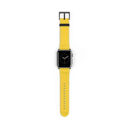 Yellow Watch Band - 38 - 41 mm / Black Matte - Accessories