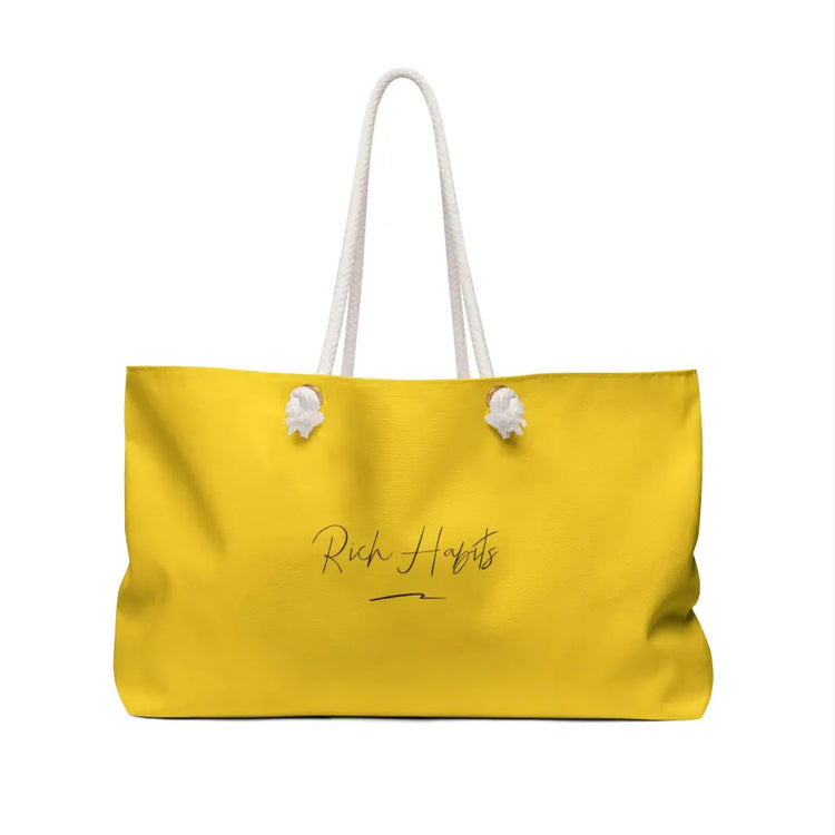 Yellow Weekender Bag - 24 × 13 - Bags