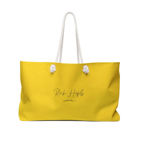 Yellow Weekender Bag - 24 × 13 - Bags