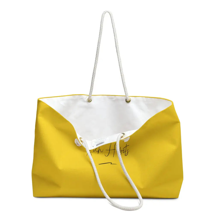 Yellow Weekender Bag - 24 × 13 - Bags